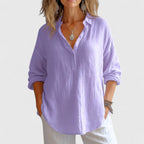 FRANZINA | COMFORTABLE LINEN BLOUSE