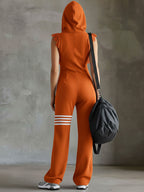 LUNA | JUMPSUIT WITH FRONT ZIPPER CLOSURE