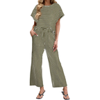 JOSLYN | STRIPED RELAXED LOUNGE TWO-PIECE SET