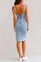 KATIE | ELEGANT DENIM DRESS
