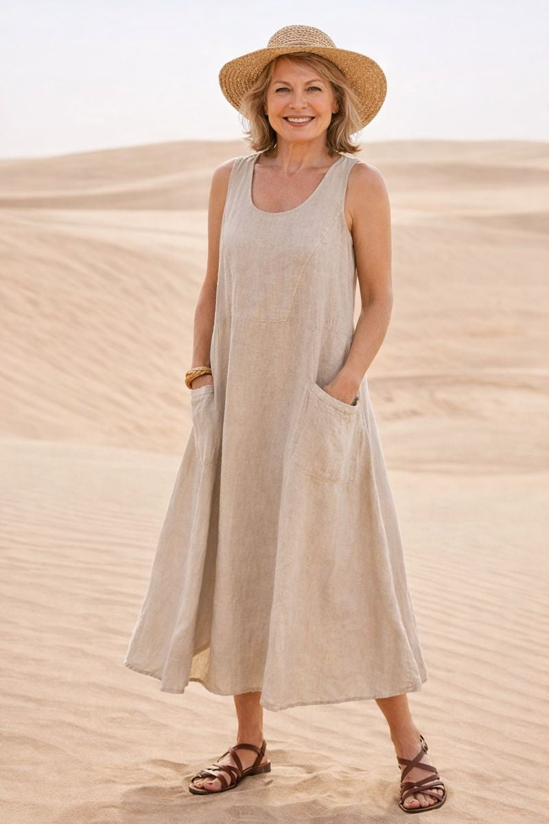 MIRA | COTTON POCKET DRESS