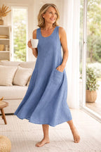 MIRA | COTTON POCKET DRESS