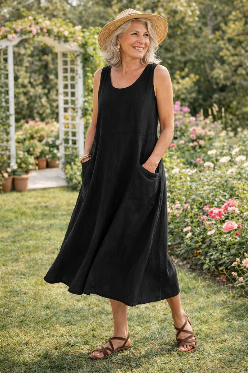 MIRA | COTTON POCKET DRESS