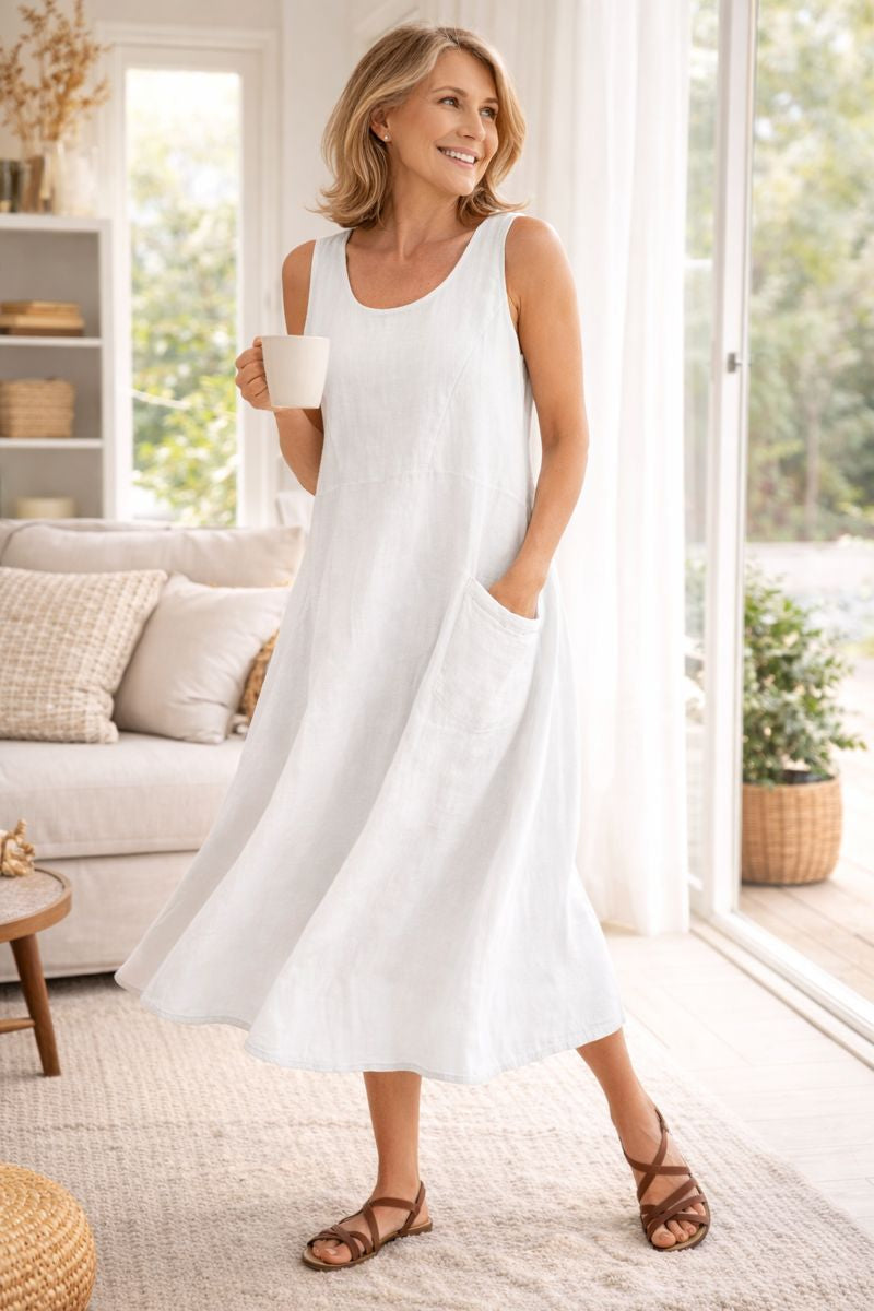 MIRA | COTTON POCKET DRESS