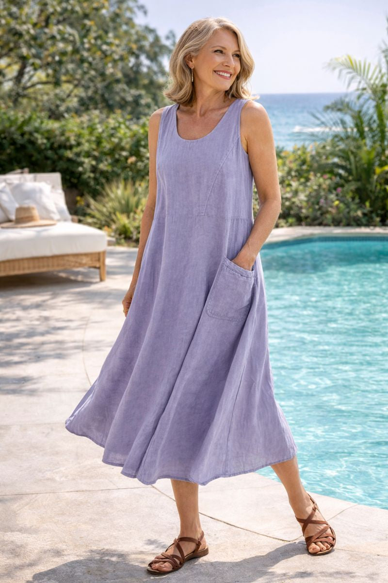 MIRA | COTTON POCKET DRESS