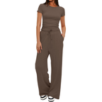 WINNIE | COZY SOLID LOUNGE TWO-PIECED SET