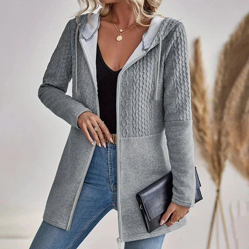 HARPER | ZIP‐UP HOODIE