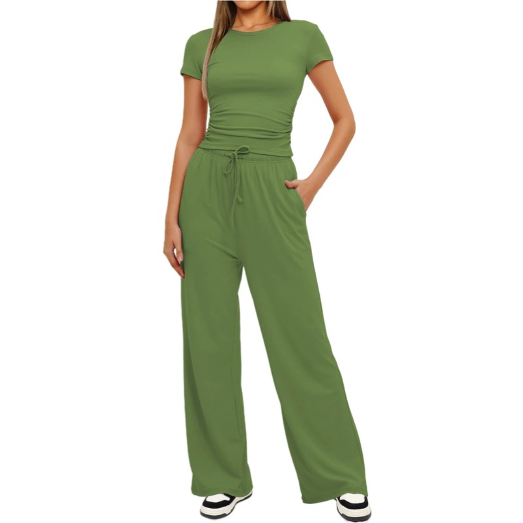 WINNIE | COZY SOLID LOUNGE TWO-PIECED SET
