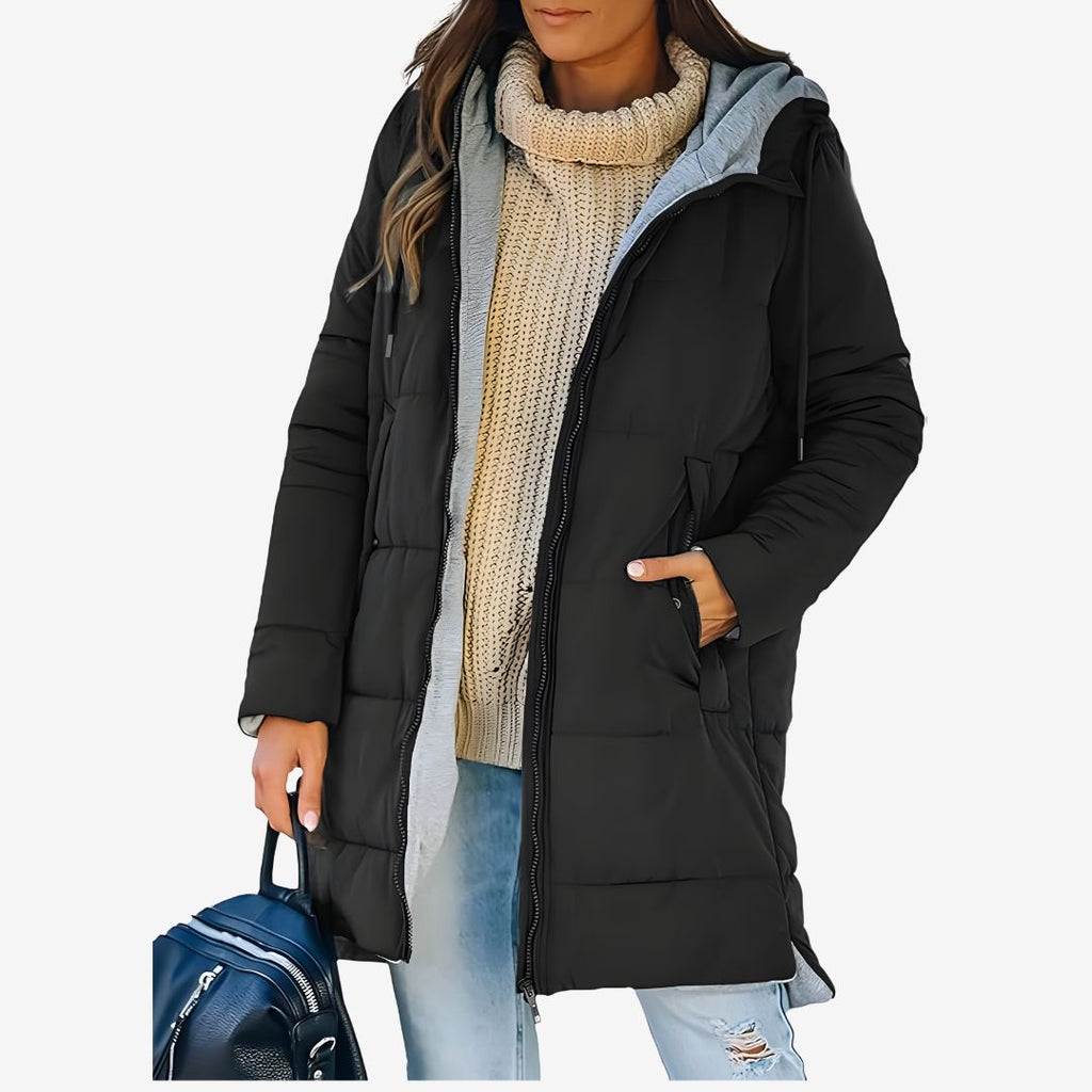 ARLENA | ELEGANT QUILTED DOWN PUFFER