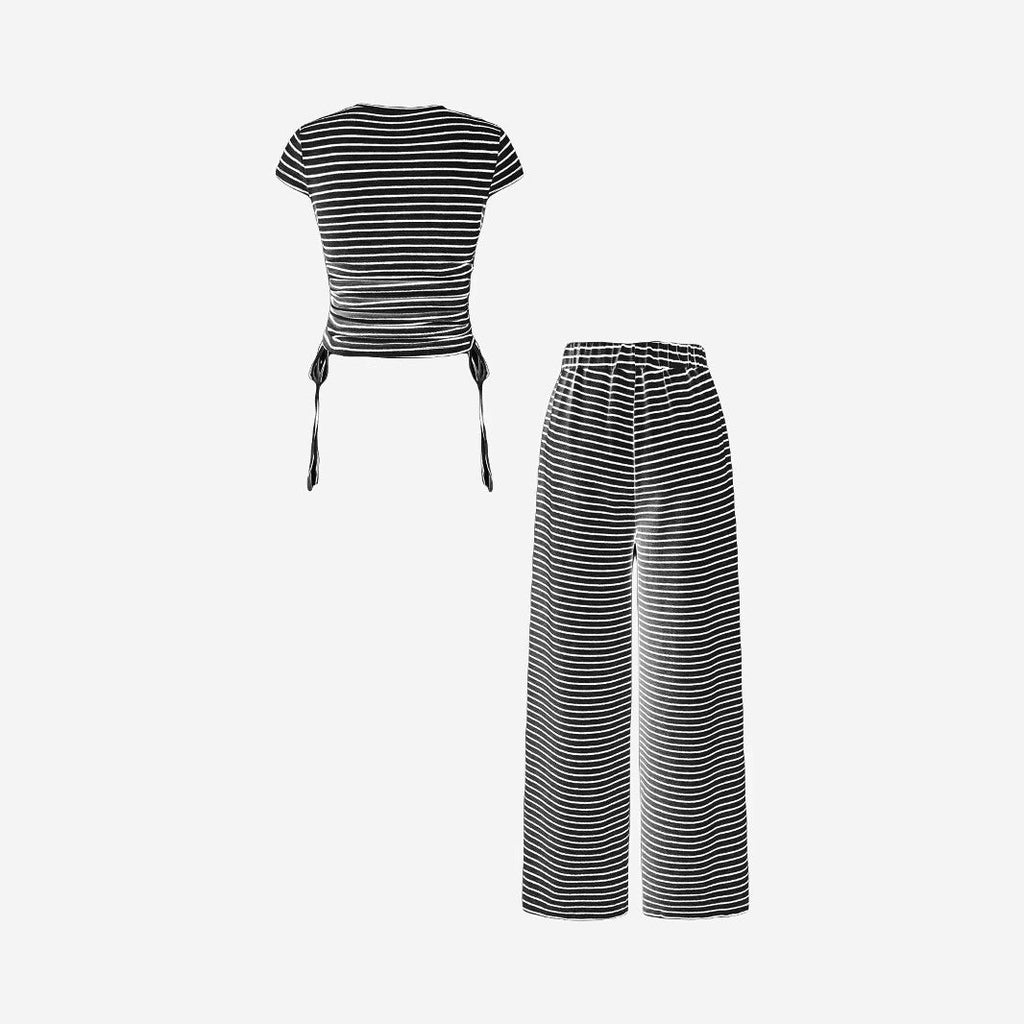 OWENA | CASUAL STRIPED CO-ORD LOUNGE SET