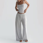 PATSY | CASUAL SLEEVELESS TOP AND PANTS SET