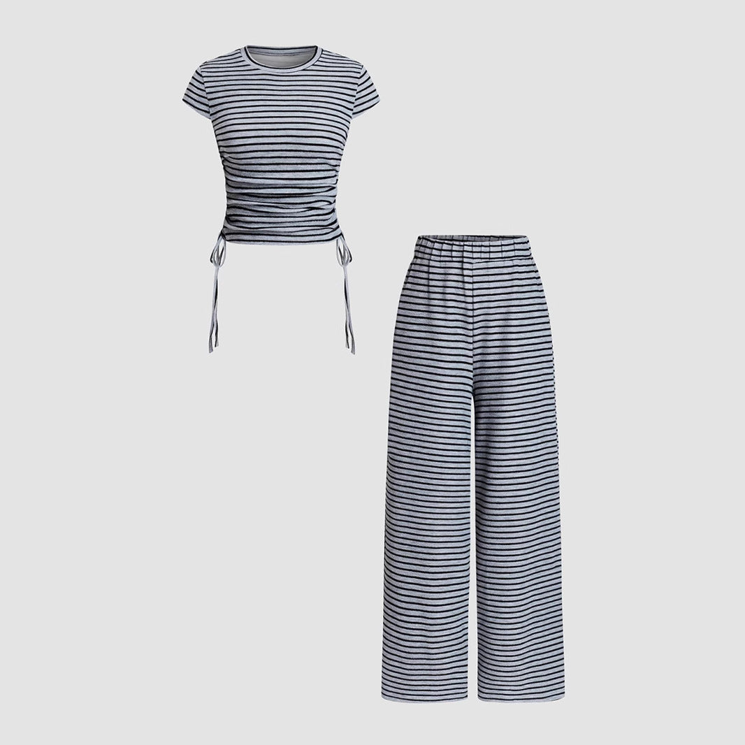 OWENA | CASUAL STRIPED CO-ORD LOUNGE SET