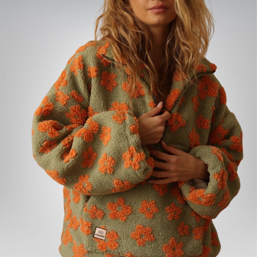 CLARA | COZY FLORAL FLEECE