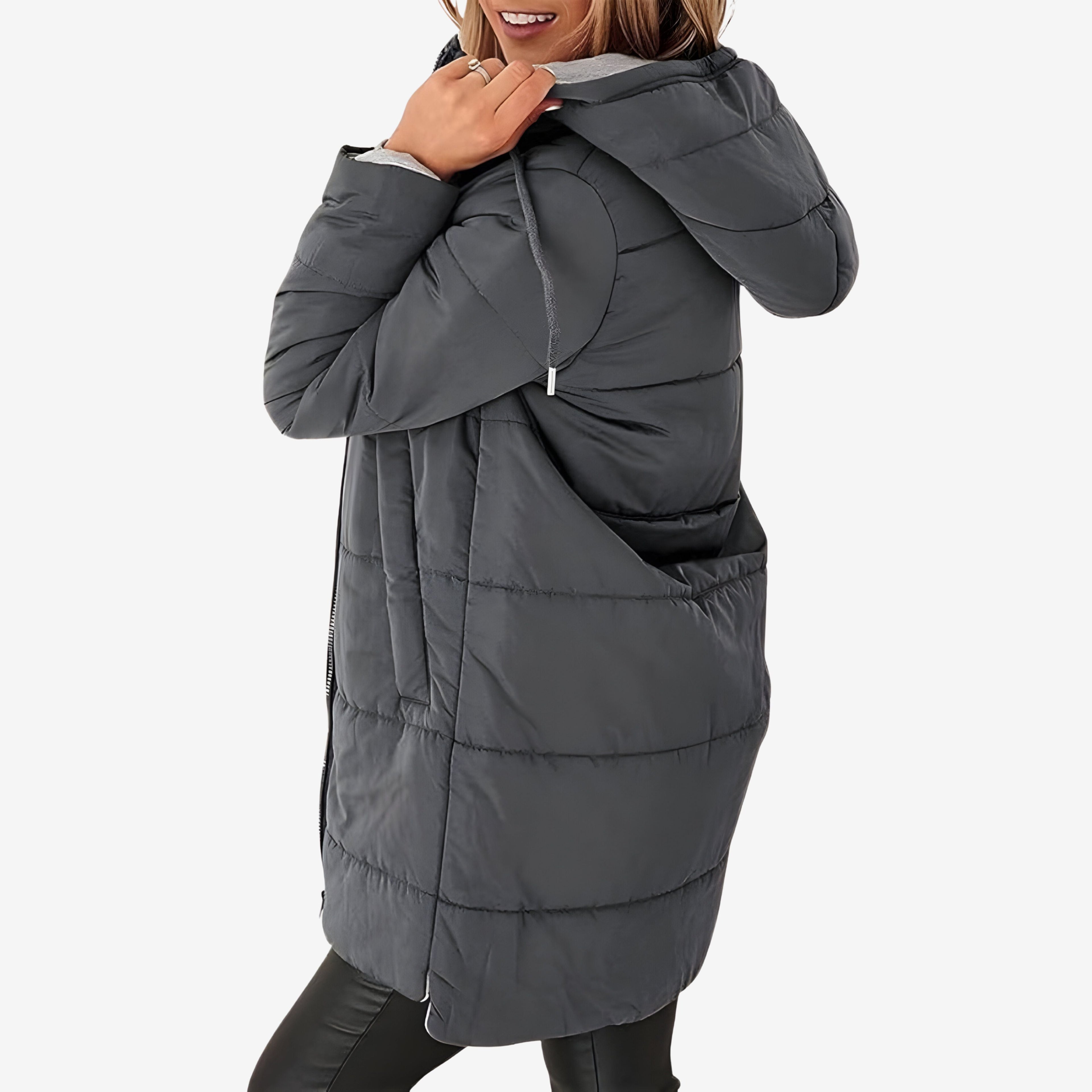 ARLENA | ELEGANT QUILTED DOWN PUFFER