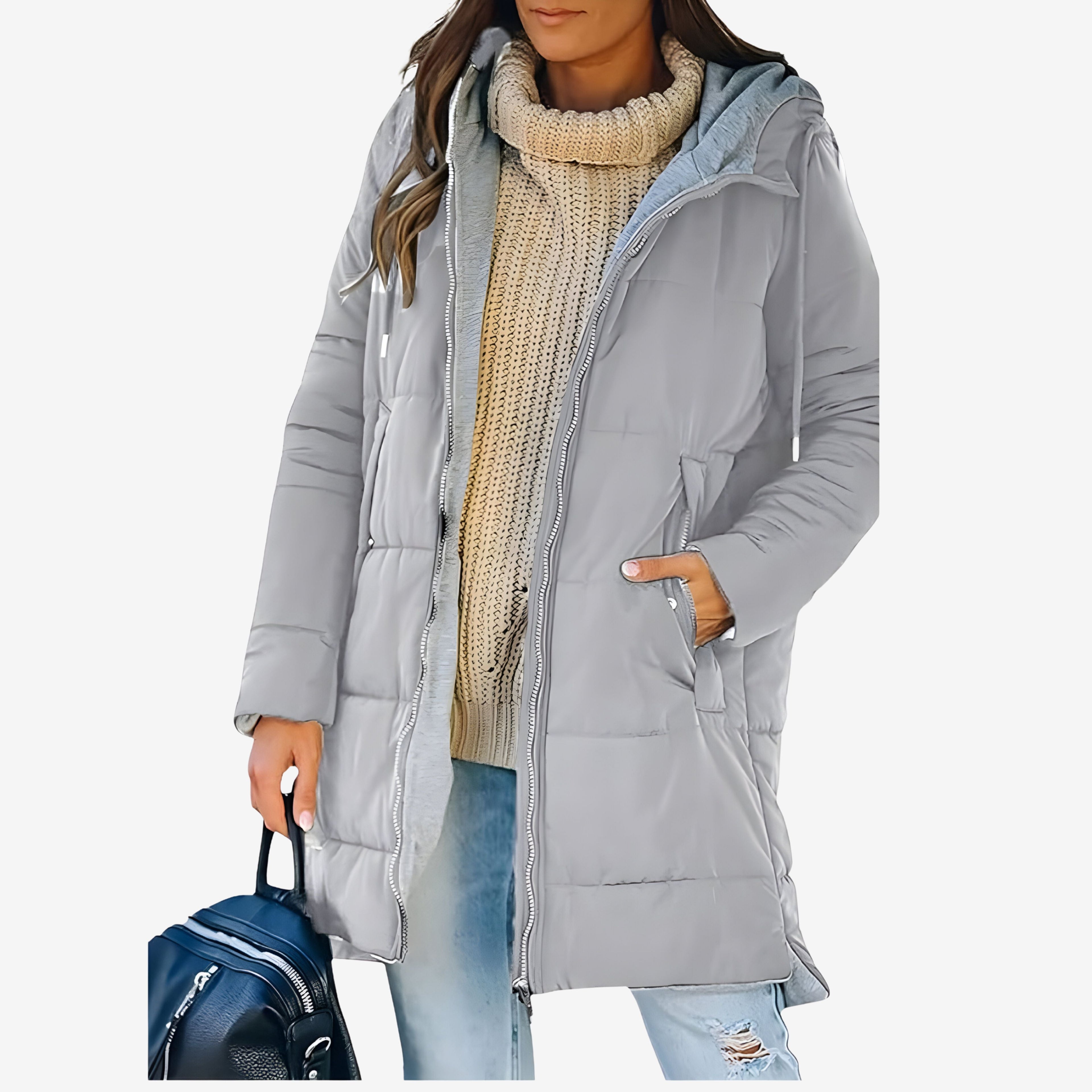 ARLENA | ELEGANT QUILTED DOWN PUFFER