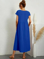 CELINE | MIDI DRESS WITH POCKETS