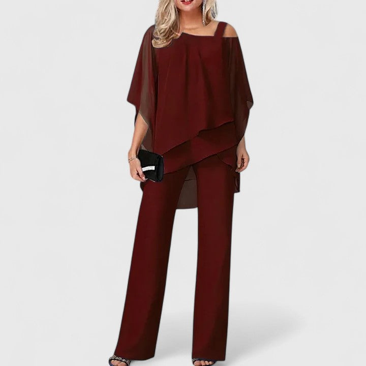 FLORENCE | ELEGANT TWO-PIECE PANTS SET