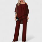 FLORENCE | ELEGANT TWO-PIECE PANTS SET
