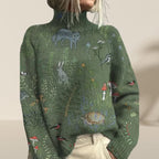 ISABELLA | WILD GARDEN EMBROIDERED SWEATER