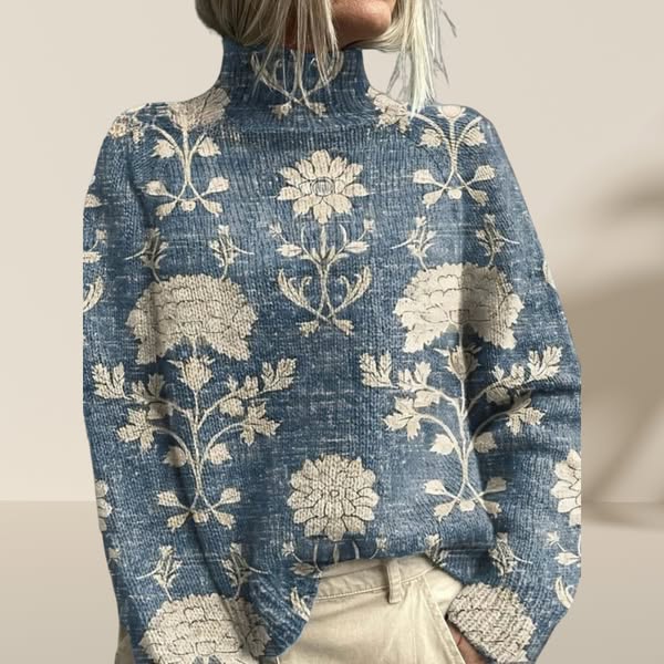 ISABELLA | WILD GARDEN EMBROIDERED SWEATER