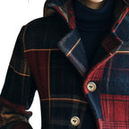 JASMINE | PLAID PATTERN WOOLEN JACKET