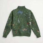 ISABELLA | WILD GARDEN EMBROIDERED SWEATER