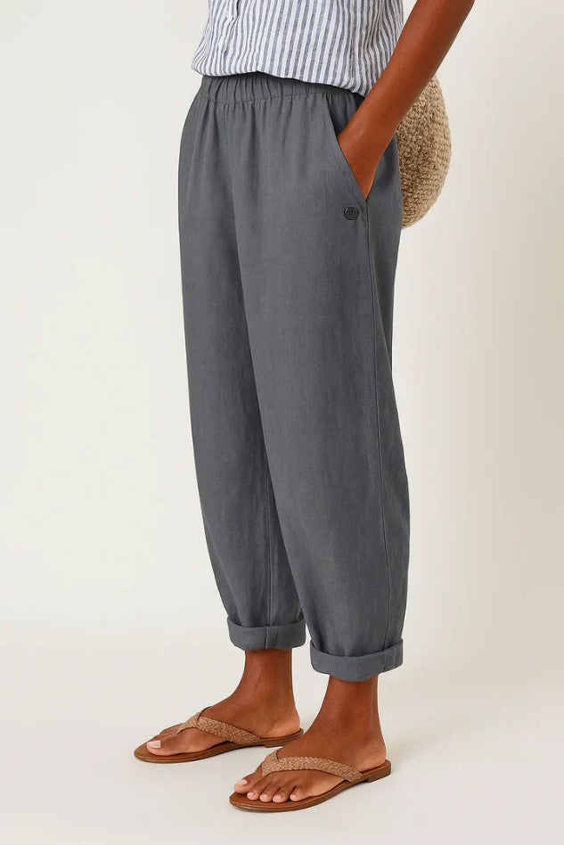 ROMINA | TIMELESS LINEN-COTTON TROUSERS