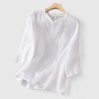 VASILENE | ELEGANT BUTTON-FRONT BLOUSE
