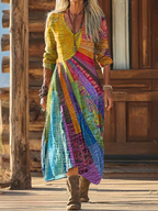 ELYNA | BOHEMIAN SUN DESIGN DRESS