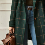 VIOLA | RETRO PLAID TWEED COAT