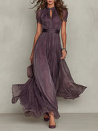 MIRA | CHIFFON MAXI DRESS