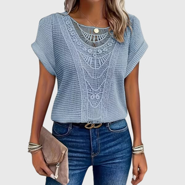 PEARL | ELEGANT IBIZZA STYLE BLOUSE