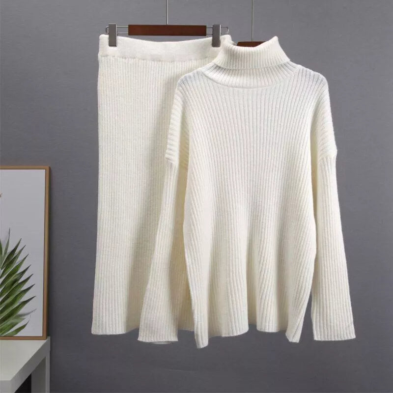 INAYA | COSY TURTLENECK KNIT SET