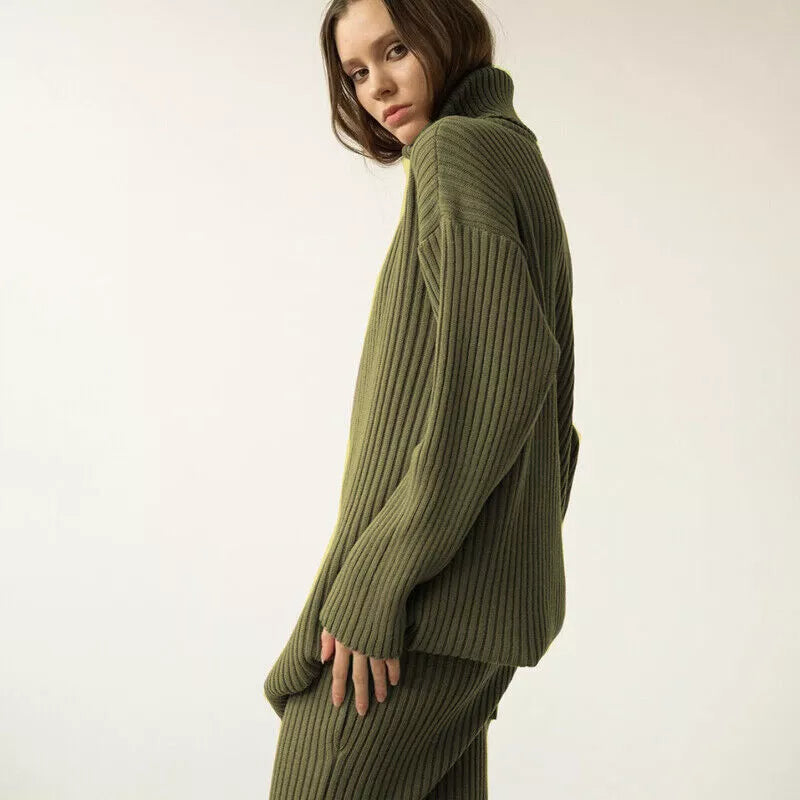 INAYA | COSY TURTLENECK KNIT SET