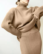 INAYA | COSY TURTLENECK KNIT SET