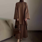 OPHELIE | CHIC PLEATED TWO-PIECE SET